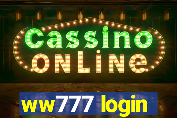 ww777 login